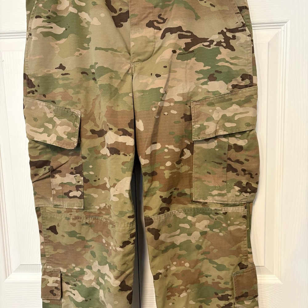 U.S. Army Combat Pants Green Ripstop 34x31 Women’s 14–16 Tullahoma ACU - Picture 7 of 9